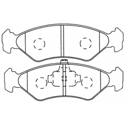 SET PLACUTE FRANA FORD KA  -08 / MAZDA 121  -03