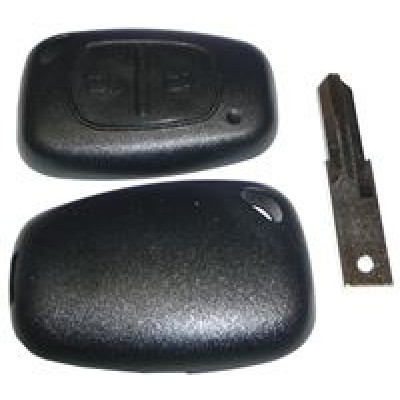 CHEIE BRUTA CU CARCASA 2 BUTOANE (RENAULT KANGOO / MASTER / TRAFIC)