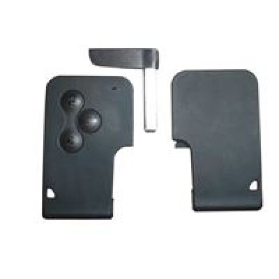 CARCASA CARD CHEIE 3 BUTOANE  RENAULT CLIO III / MEGANE II / SCENIC II
