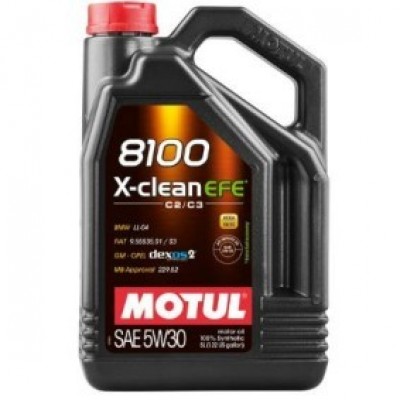 ULEI MOTOR 5W30 / 5L MOTUL 8100 X-CLEAN EFE
